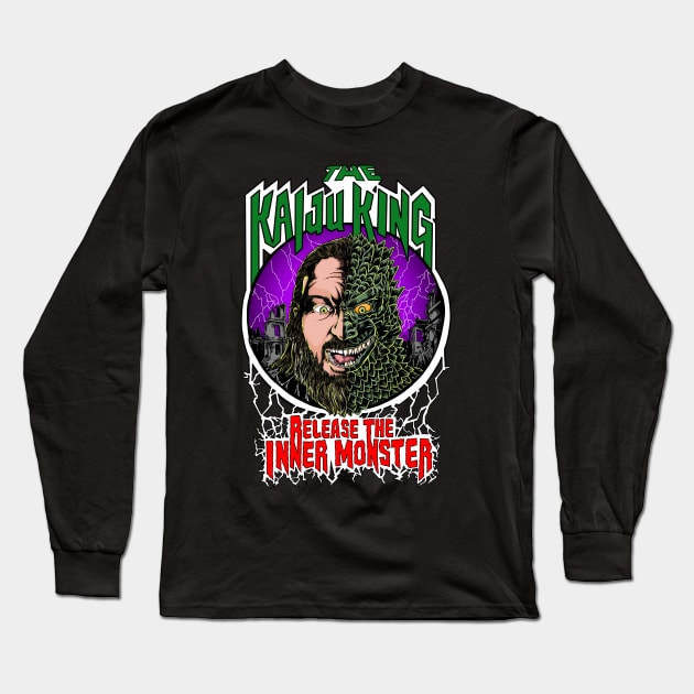 Release The Inner Monster Long Sleeve T-Shirt by Cult Classic Clothing 